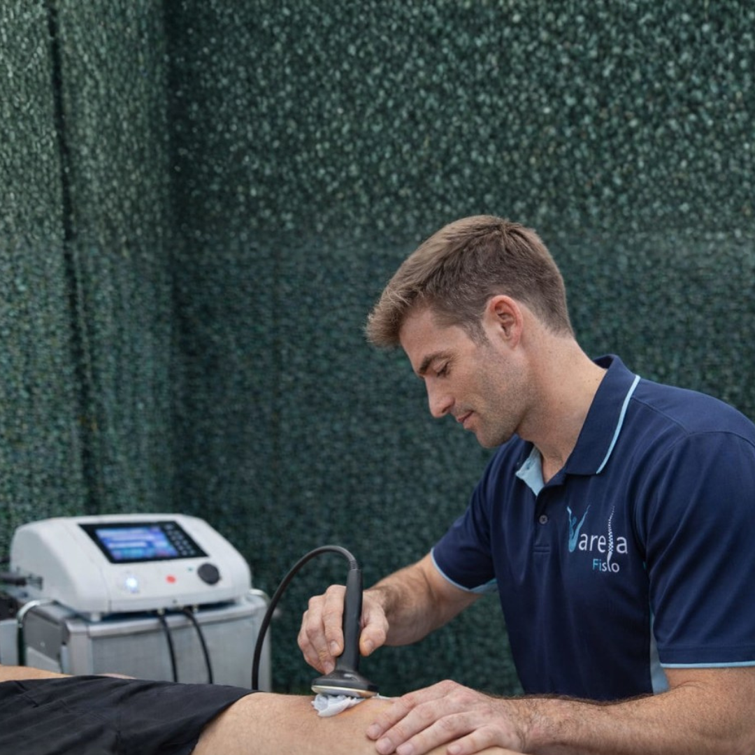 Aplicación de diatermia en fisioterapia en Sevilla